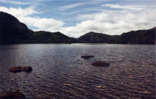 Ein sch&ouml;ner See im Nationalpark von Killarney