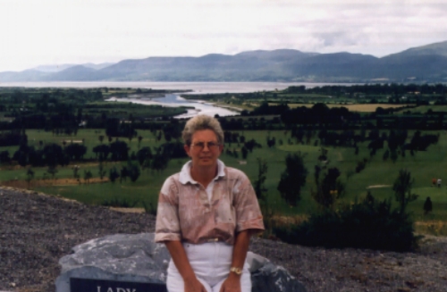 Elke am Golfplatz von Killorglin